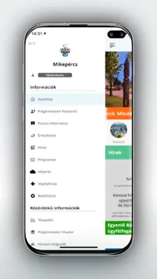 Mikepércs Önkormányzat android App screenshot 2